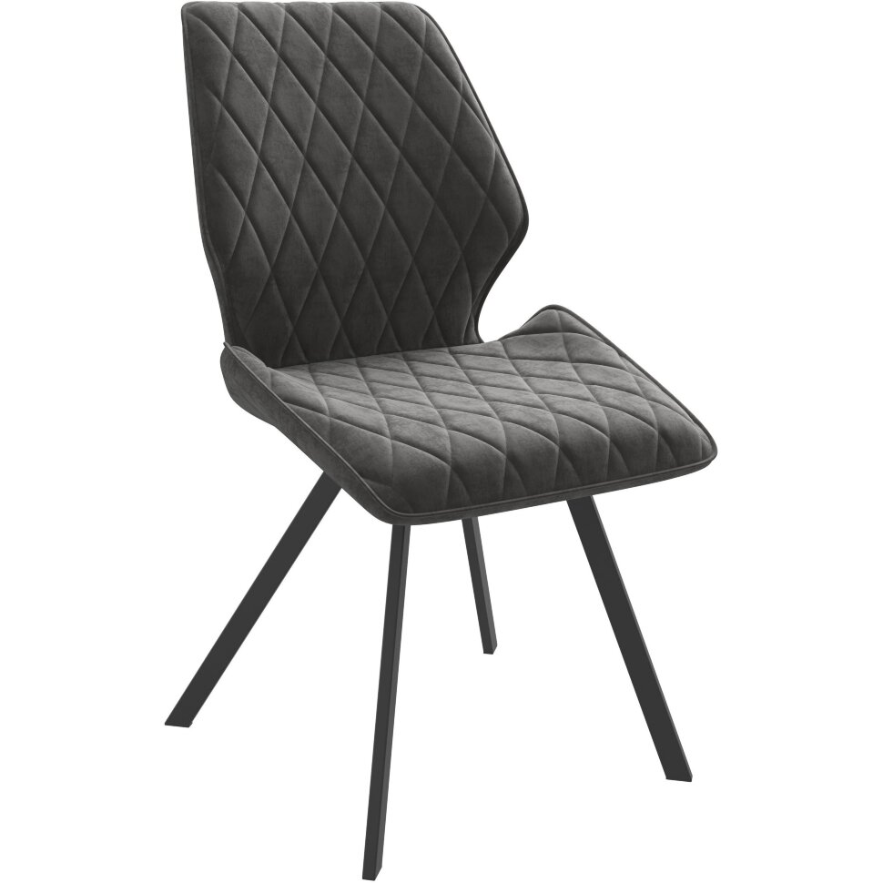 Стул DikLine 242PRO B28 ANTRACITE, ножки черные Стул DikLine 242PRO B28 ANTRACITE, ножки черные