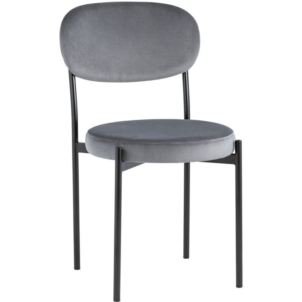 Стул Stool Group для кухни Бриф велюр серый ножки металл Стул Stool Group для кухни Бриф велюр серый ножки металл