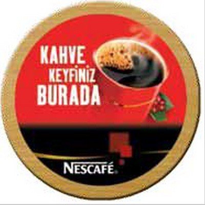 Квадратная столешница Werzalit (70х70 см) Nescafe печать Квадратная столешница Werzalit (70х70 см) Nescafe печать