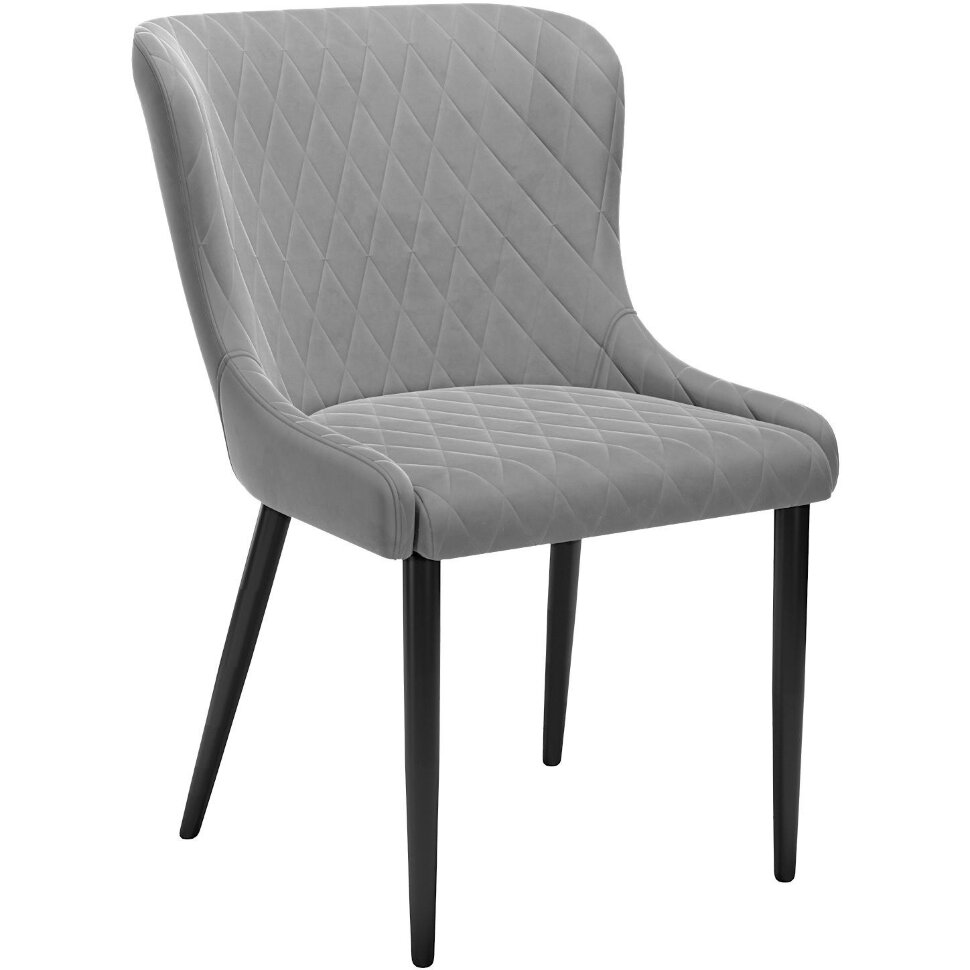 Стул DikLine 304 B22 GREY /ножки черные Стул DikLine 304 B22 GREY /ножки черные