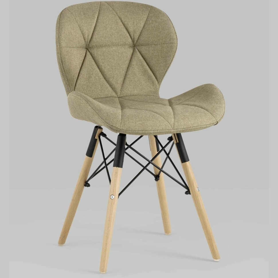 Стул Stool Group для кухни Бон, рогожка, бежевый ножки дерево 4 шт Стул Stool Group для кухни Бон, рогожка, бежевый ножки дерево 4 шт