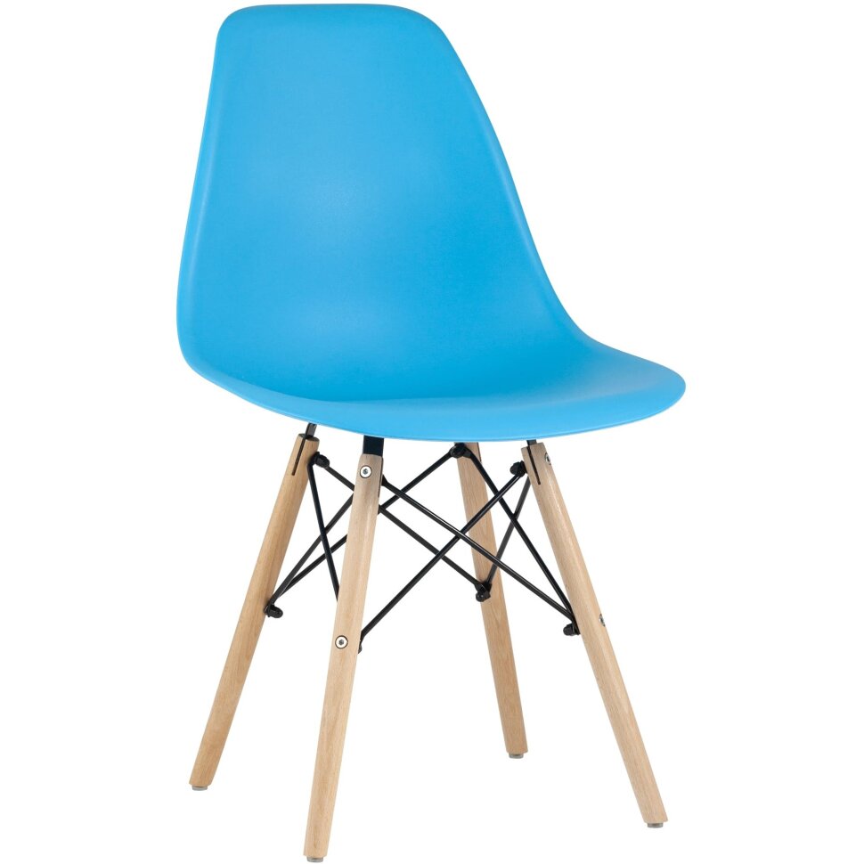 Стул Eames Style DSW бирюзовый (разборный каркас) Стул Eames Style DSW бирюзовый (разборный каркас)