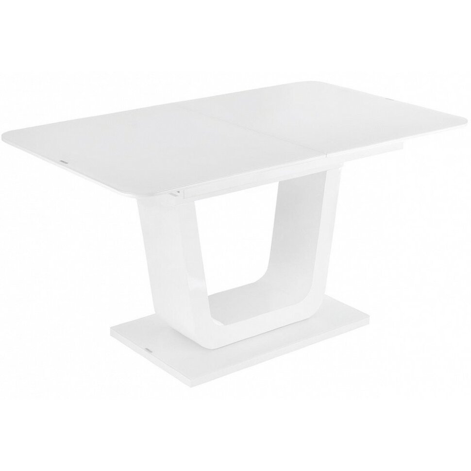 Стол стеклянный Мебель Китая Vlinder 140 super white Стол стеклянный Мебель Китая Vlinder 140 super white