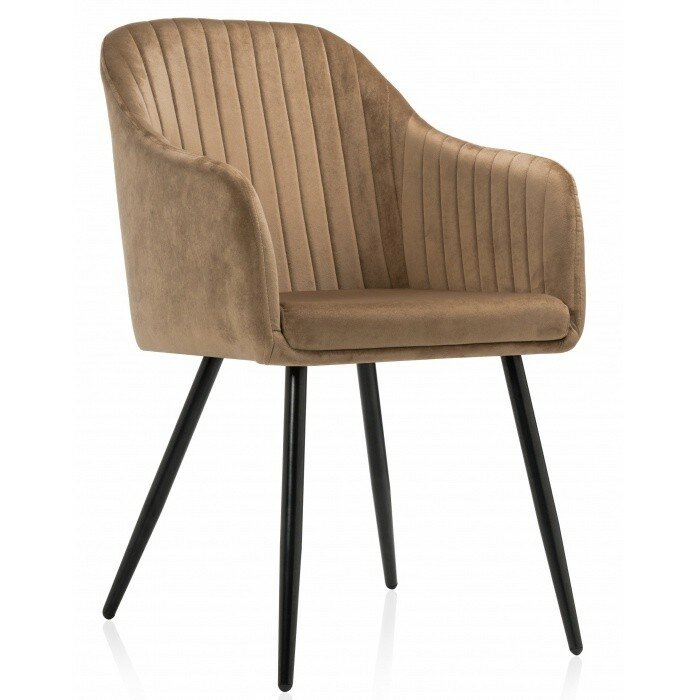 Стул на металлокаркасе Slam dark beige Стул на металлокаркасе Slam dark beige