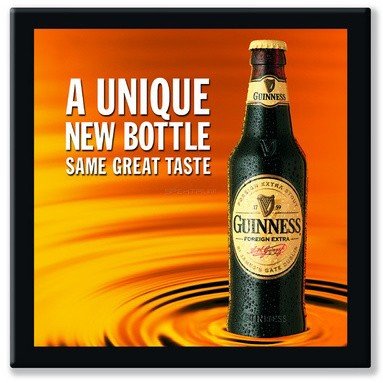 Прямоугольная столешница Werzalit (60х80 см) Guinness печать Прямоугольная столешница Werzalit (60х80 см) Guinness печать