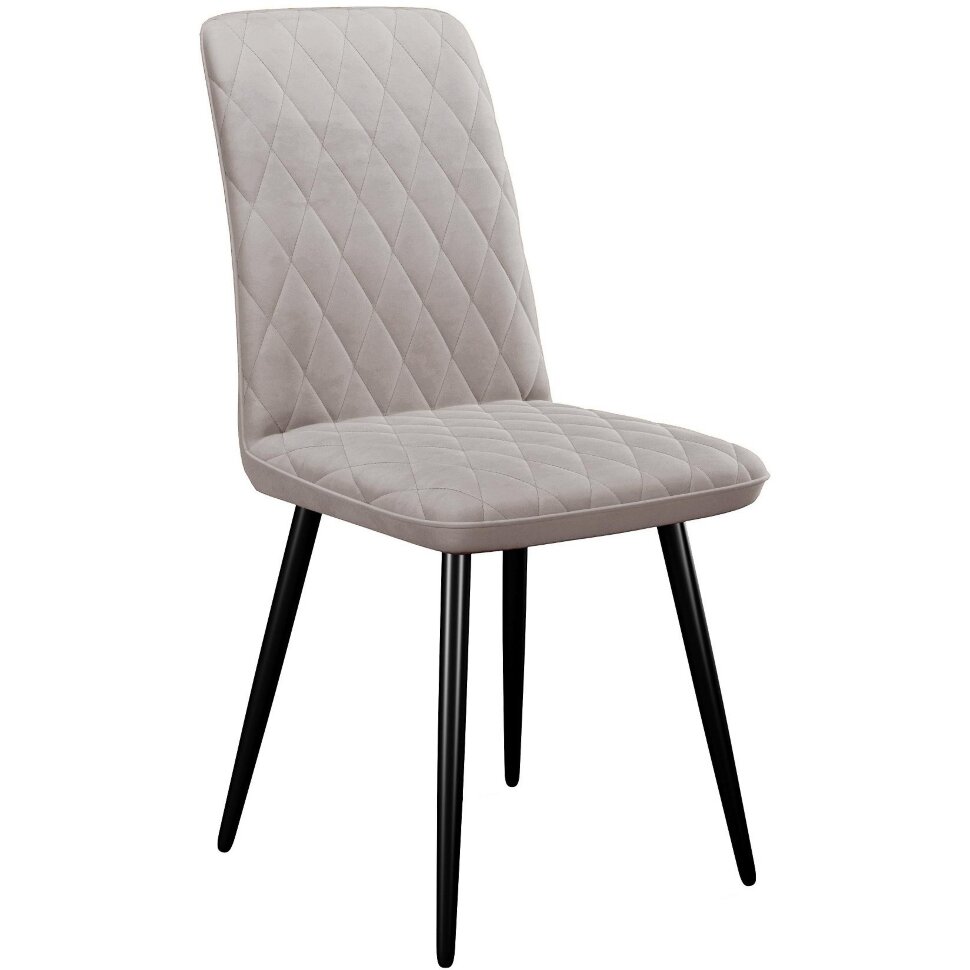 Стул DikLine 205 B03 BEIGE, ножки черные Стул DikLine 205 B03 BEIGE, ножки черные