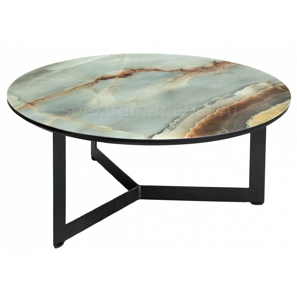 Журнальный стол Роб D-700 голубой мрамор Журнальный стол Роб D-700 голубой мрамор